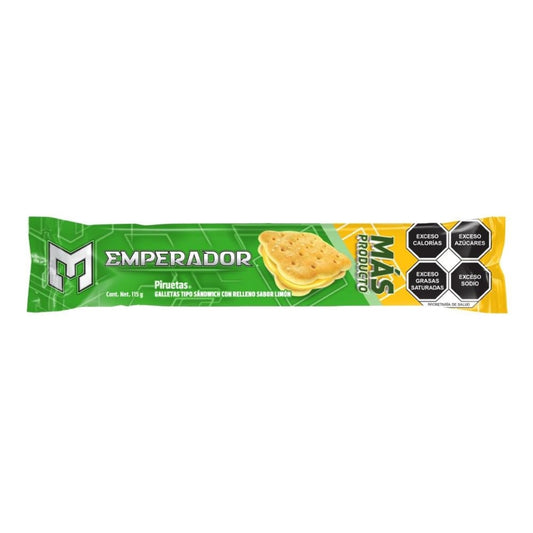 Galleta Emperador Piruetas 115 gr