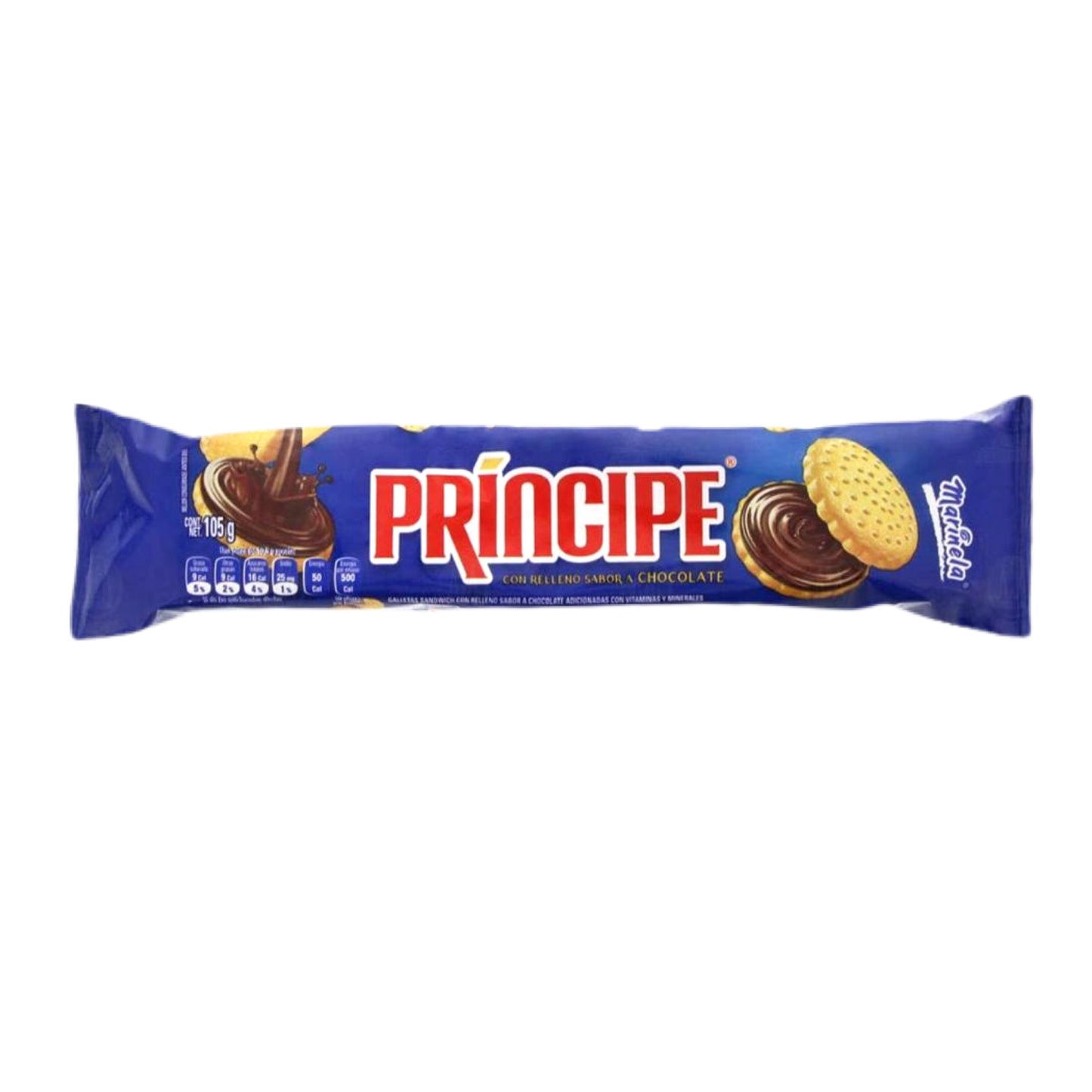 Galleta Principe con Relleno Sabor Chocolate 105 gr