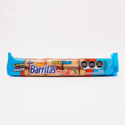 Galletas Maxi tubo Barritas Fresa 222 gr