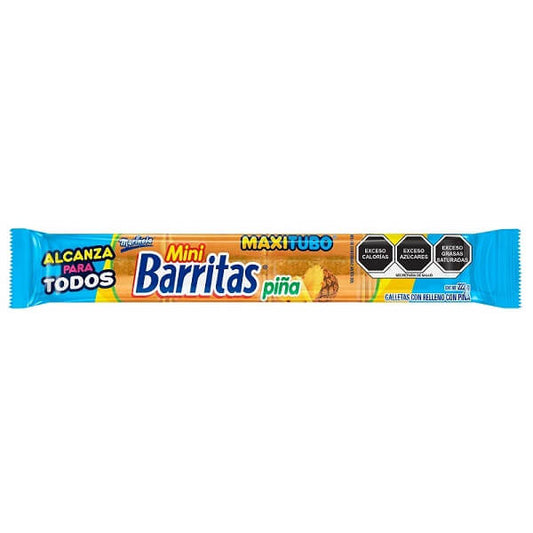 Galletas Maxi tubo Barritas Piña 222 gr