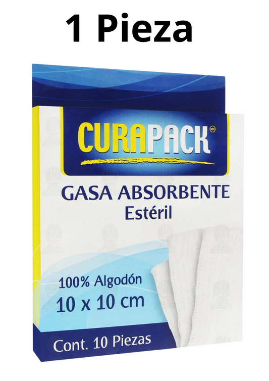 Gasa CURAPACK 10x10 cm