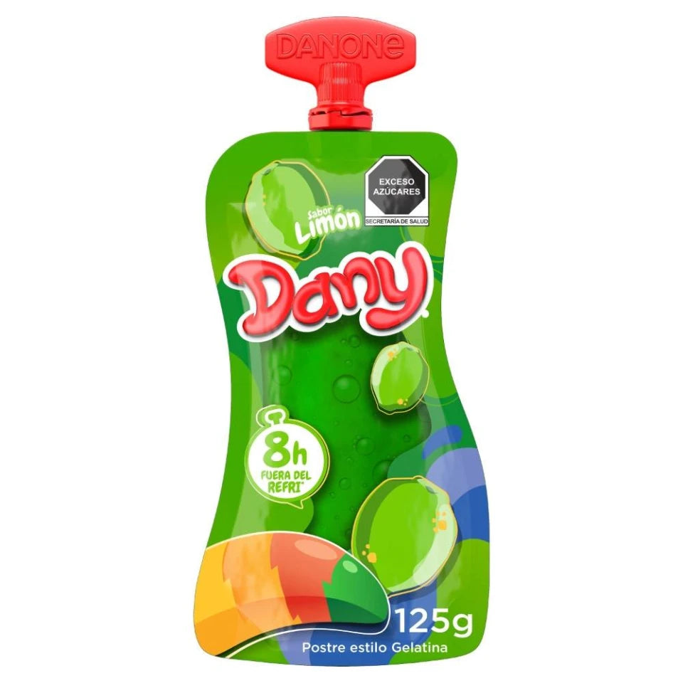 Gelatina Dany Pouch Limon 125 gr