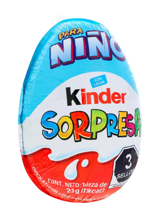 Huevo Kinder Sorpesa Niño 20 gr