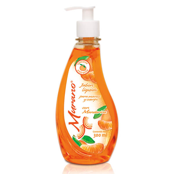 Jabon Liquido Murano Mandarina 300 ml