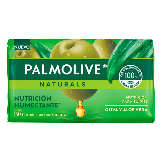 Jabon Pallmolive Naturals Aloe y Oliva 120 gr