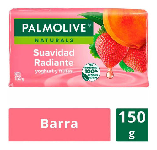 Jabon Pallmolive Naturals Yoghurt y Frutas 150 gr