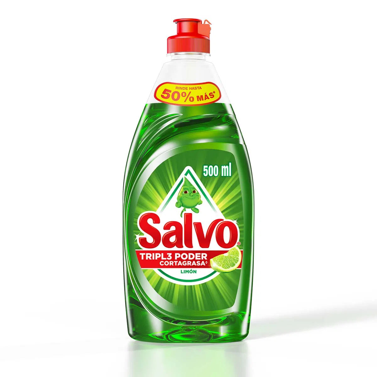 Lavatrastes Líquido Salvo Limón 500 ml