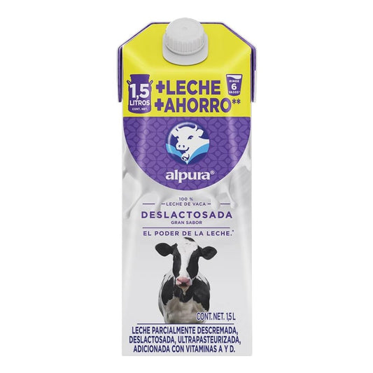 Leche Alpura Deslactosada 1.5 lt