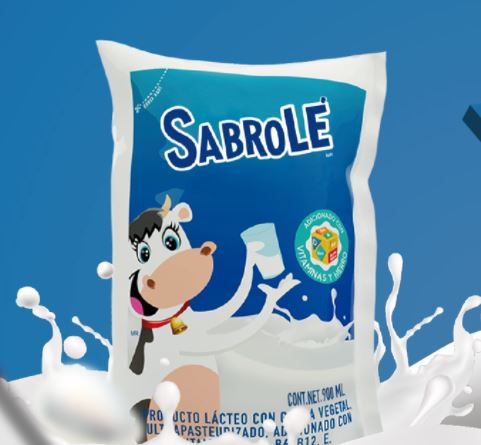 Leche Sabrole 900 ml.