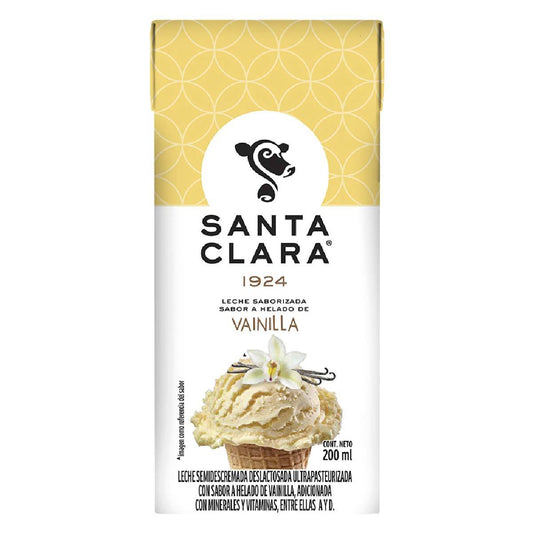 Leche Santa Clara Sabor Helado de Vainilla 200 ml