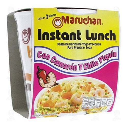 Maruchan Camaron y Chile Piquin 64 gr