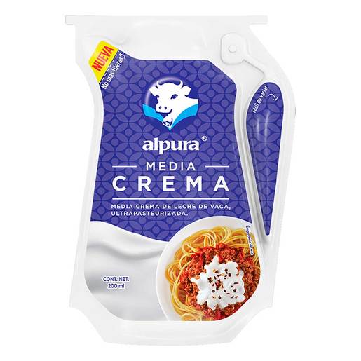 Media Crema Alpura Pouch 200 ml