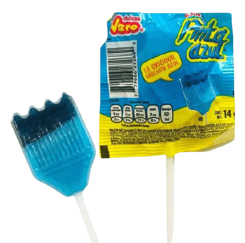 Paleta Vero Pinta Azul 14 gr