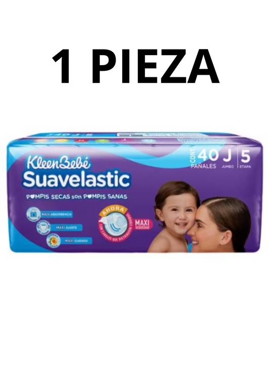 Pañal Suavelastic Jumbo Etapa 5  1 Pieza