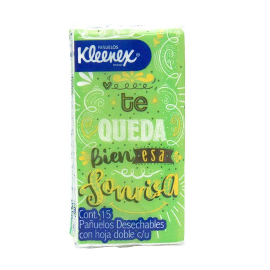 Pañuelos Kleenex 15 Piezas