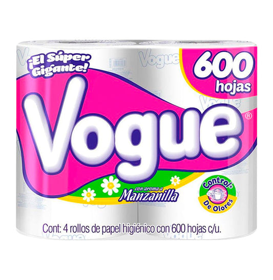 Papel Higienico Vogue 600 hojas