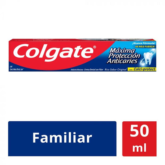 Pasta Dental Colgate Máxima Protección Anticaries 50 ml