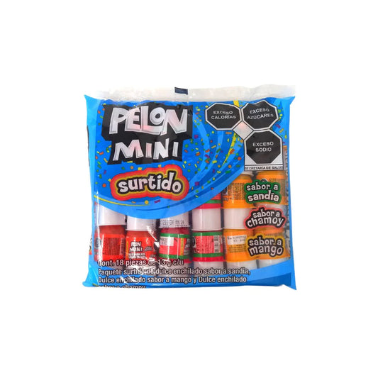 Pulpa Mini Pelon Surtido 13 gr Bolsa