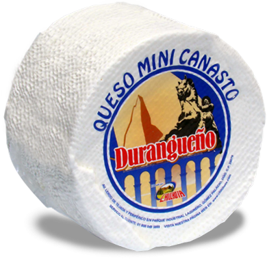 Queso Mini Canasto Durangueño 250 gr