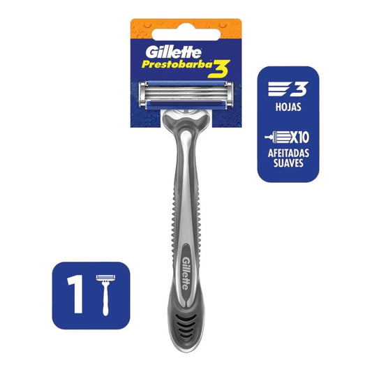 Rastrillo Desechable Gillette Prestobarba 3 Regular