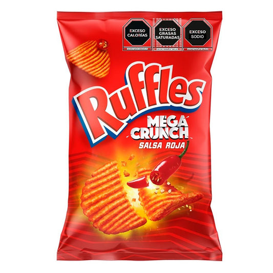 Ruffles Mega Crunch Salsa Roja 48 gr