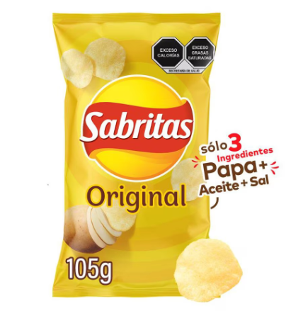 Sabritas Original 105 gr