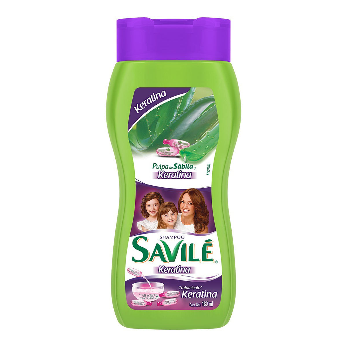 Shampoo Savile Keratina 180ml