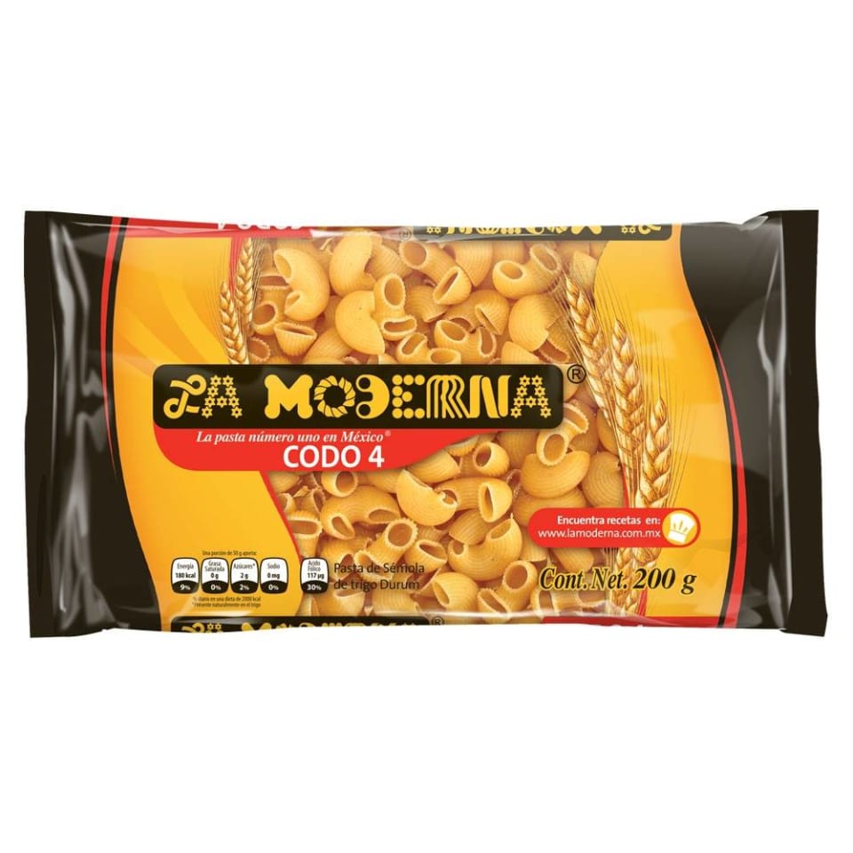 Sopa La Moderna Codo NO.4 200 gr