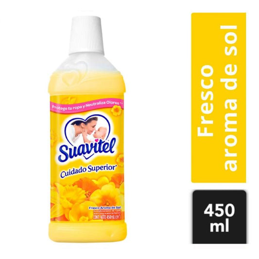 Suavitel Cuidado Superior Fresco Aroma de Sol 450 ml