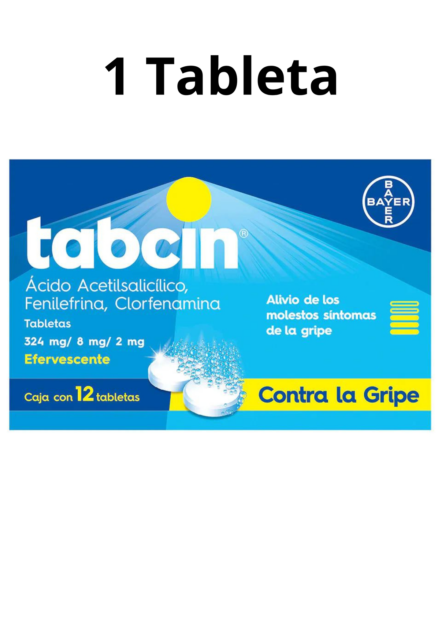 Tabcin Efervecente 324 mg