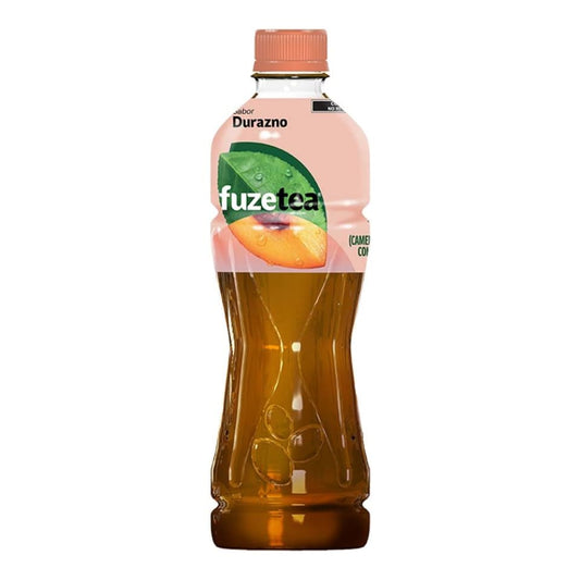 Te Negro Fuze Tea Sabor Durazno 600 ml