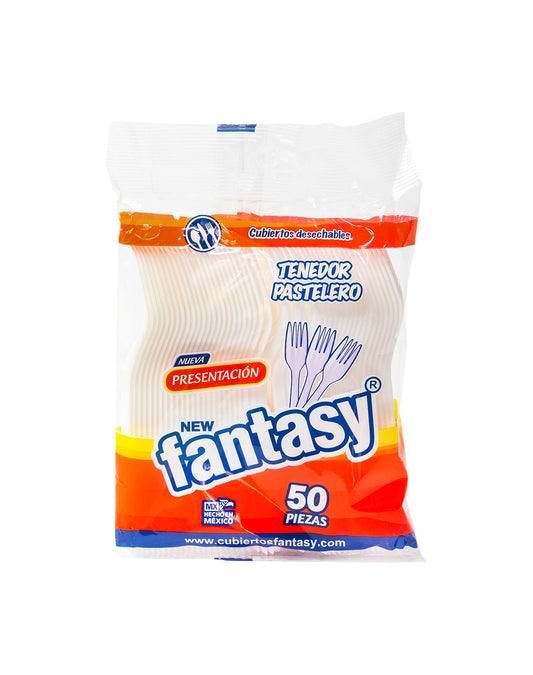 Tenedor Pastelero Fantasy 50 piezas