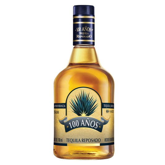 Tequila 100 años Azul Reposado Agave Azul 700 ml