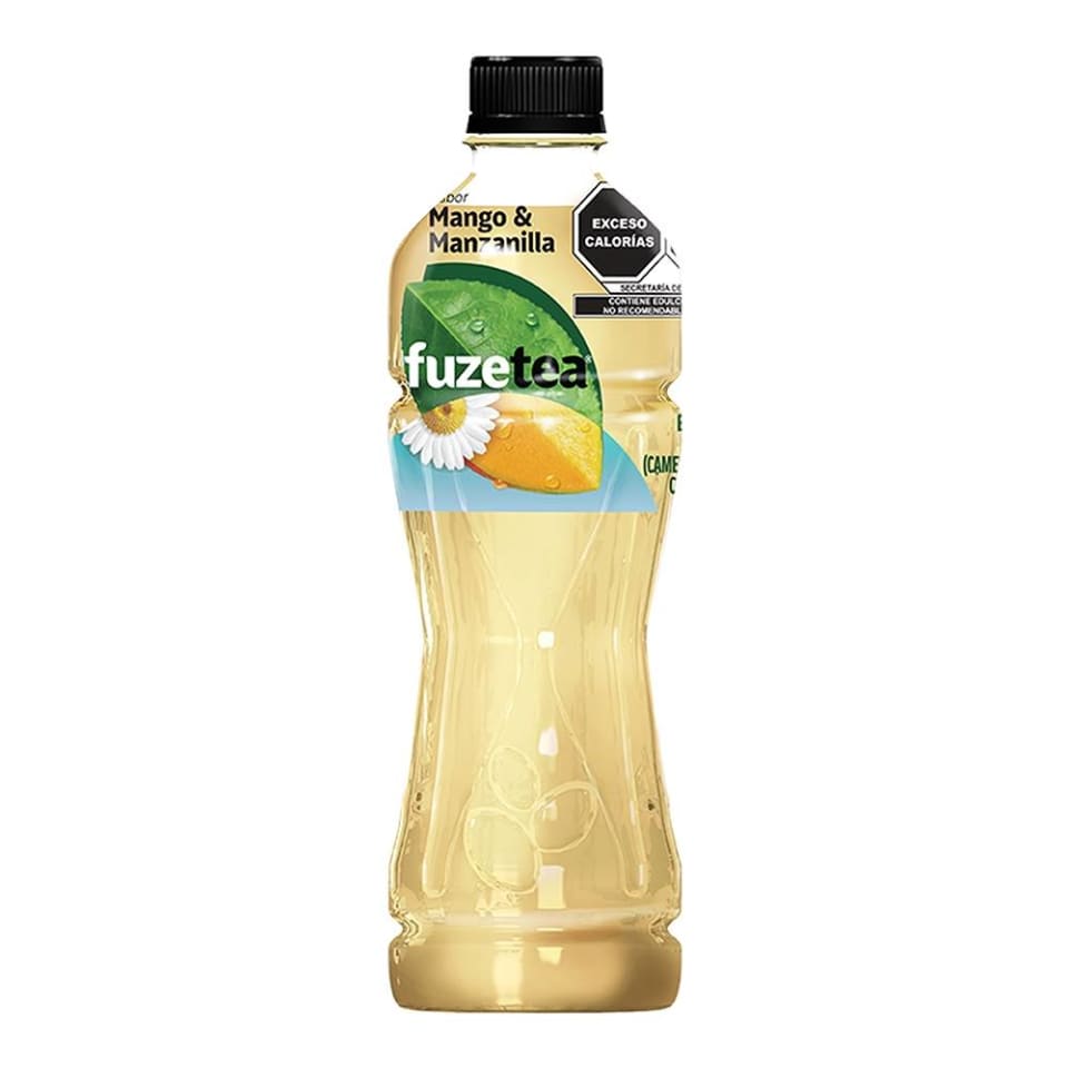 Té verde Fuze Tea sabor mango y manzanilla 600 ml