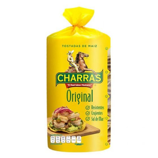 Tostadas Charras Amarillas 280 gr