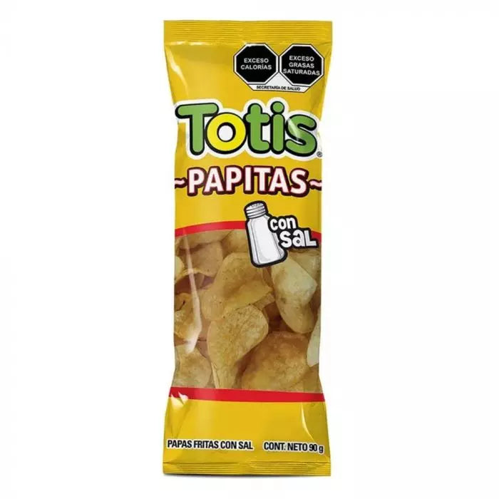 Totis Papitas Sal 90 gr