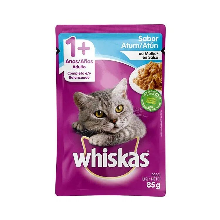 Whiskas Atun Pouch 85 gr