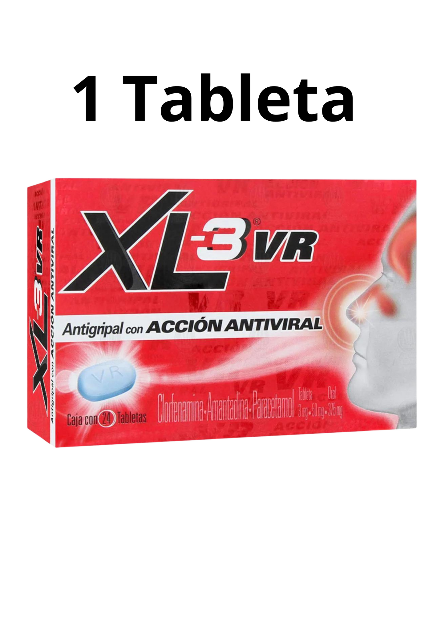 XL-3 VR Antiviral 375 mg