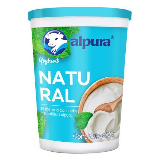 Yogurt Alpura Batido Natural 900 gr